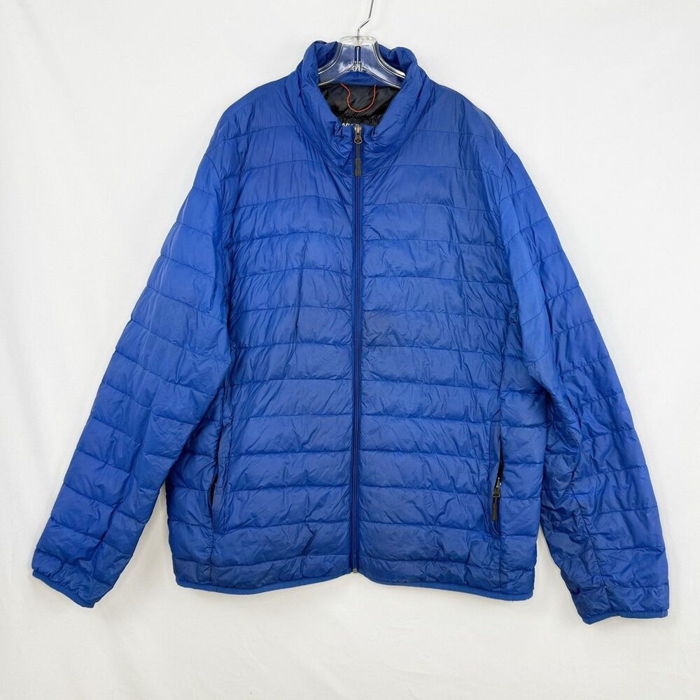 Hawke & Co Puffer Jacket Coat Men’s Size XXL Coat Blue Sport Performance